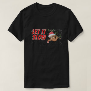 T-shirt Fantaisie Laisser Lentement Noël