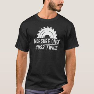T-shirt Fantaisie Marche Chemise Une Fois Cuss Deux Voitur