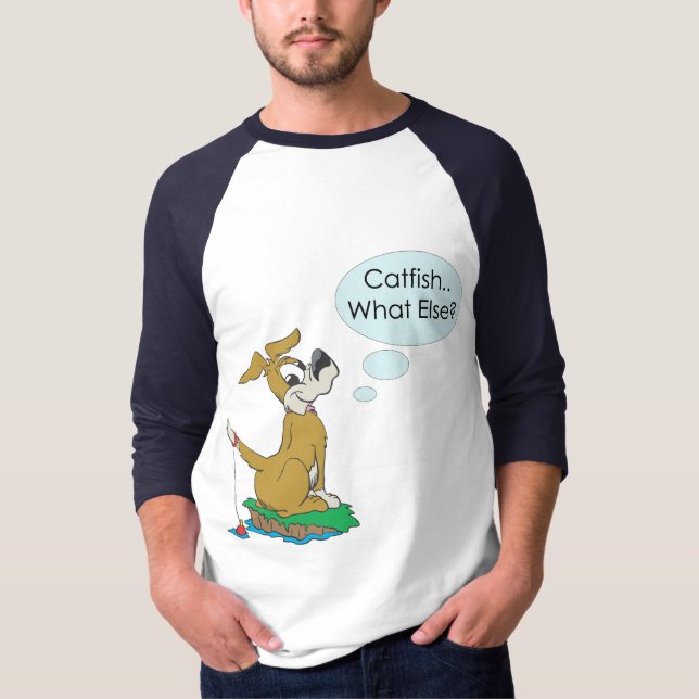 T-shirt Fantaisie Pêche Chemise Humour Pêche Pêche Catfish (Devant)