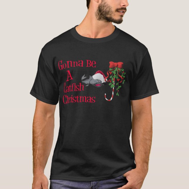 T-shirt Fantaisie Pêche Chemise Humour Pêche Pêche Catfish (Devant)