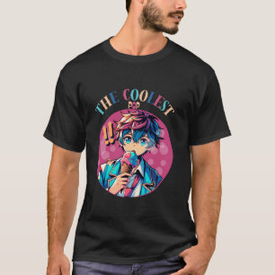 T-shirt Fantaisie Pop Pop Coolest Ice Cream T Shirt