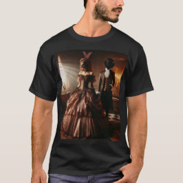 T-shirt Fantaisie Steampunk Victorienne Art Bal Masqué 