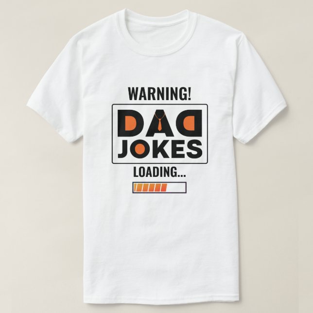 T-shirt Fantastique avertissement ! Papa Joke Télécharger  (Design devant)