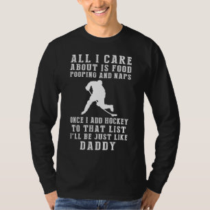 T-shirt Fantastique Chemise de Hockey Daddy : Prioriser la