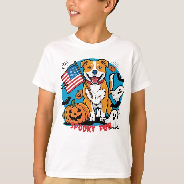 T-shirt Fantastique chemise d'Halloween pour adultes et en (Devant)
