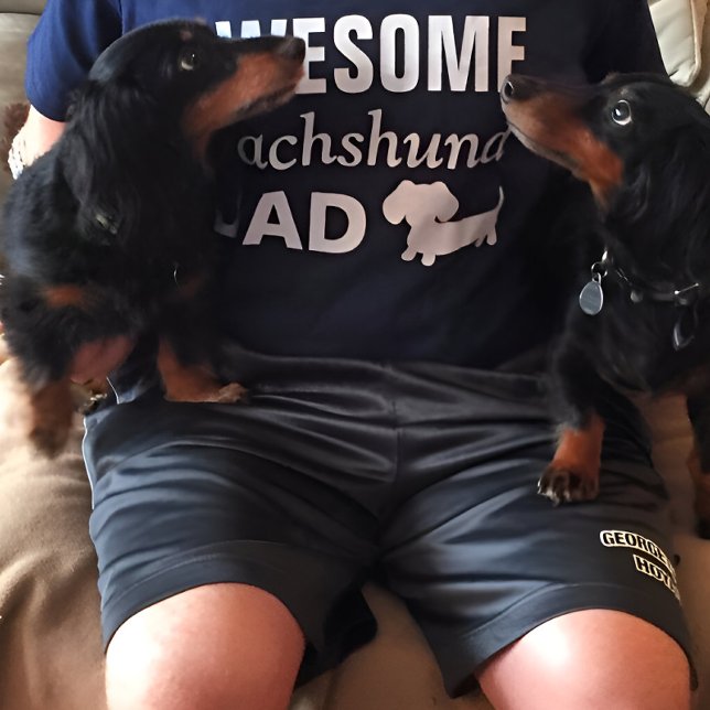 T-shirt Fantastique Chemise Papa Dachshund (Créateur téléchargé)