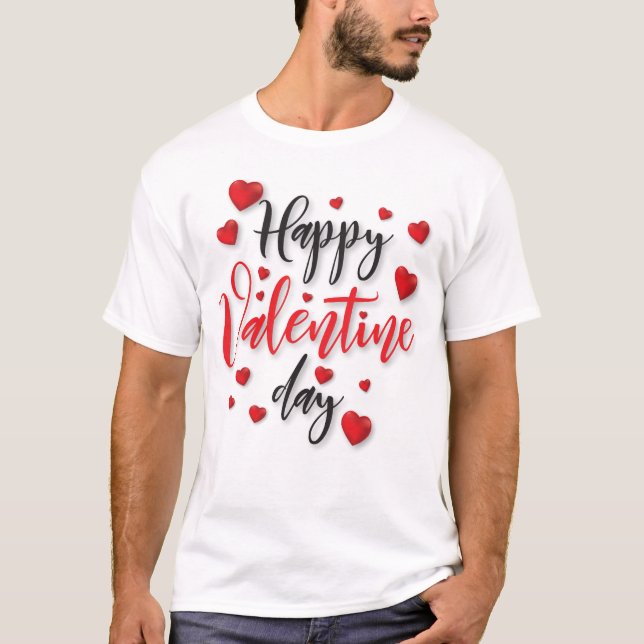 T-shirt Fantastique Chemises de la Saint Valentin (Devant)