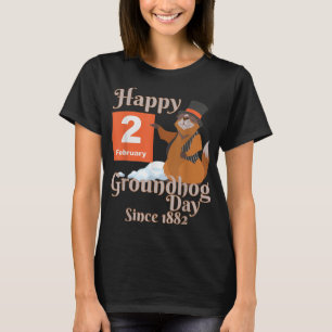 T-shirt Fantastique et amusante chemise de jour de marmott