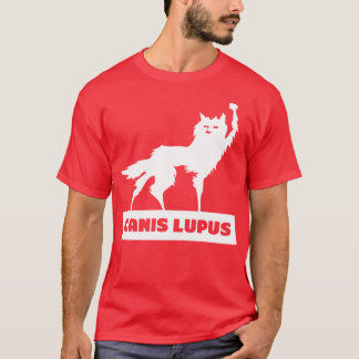 T-shirt Fantastique Fox Wolf Canis Lupus