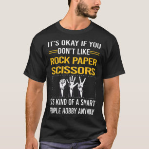 T-shirt Fantastique gens intelligents Ciseaux en papier Ro