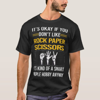 T-shirt Fantastique gens intelligents Ciseaux en papier Ro