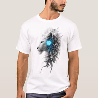 T-Shirt Fantastique Lion Blanc Mystique | Esprit B
