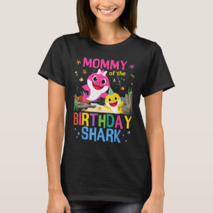 T-shirt Fantastique Momie De L'Anniversaire Famille Requin