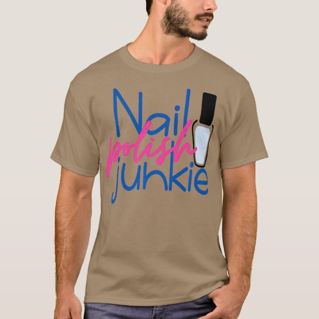 T-shirt Fantastique Nail Tech Chemise Dames Manicurist Cad (Devant)