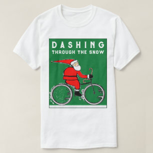 T-shirt Fantastique Noël cycliste