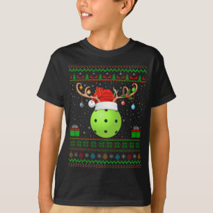 T-shirt Fantastique Noël Éclairage Père Noël Vilain Pickle