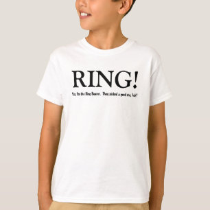 T-shirt Fantastique Porte-Anneaux Personnalisable Chemise 