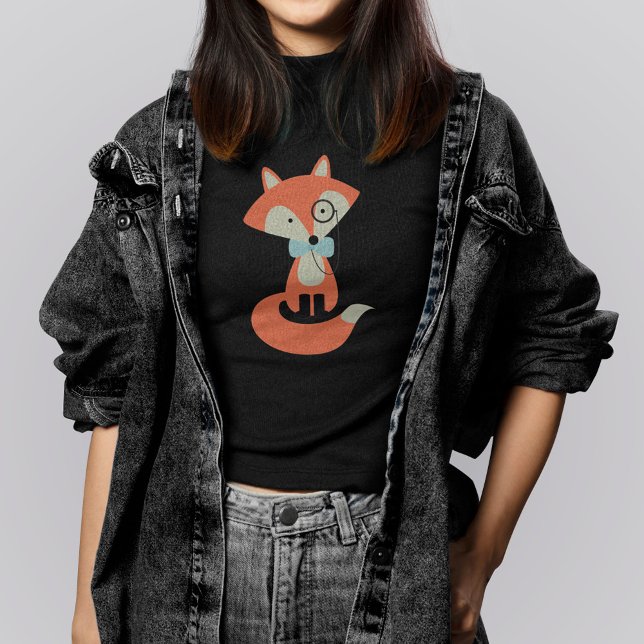 T-shirt Fantastique Renard Rouge Hipster (Créateur téléchargé)