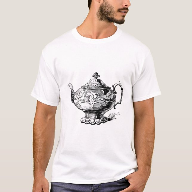 T-shirt Fantastique théière victorienne (Devant)