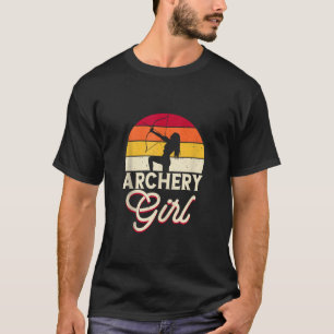 T-shirt Fantastique tir à l'arc Chasseur de filles Sport L