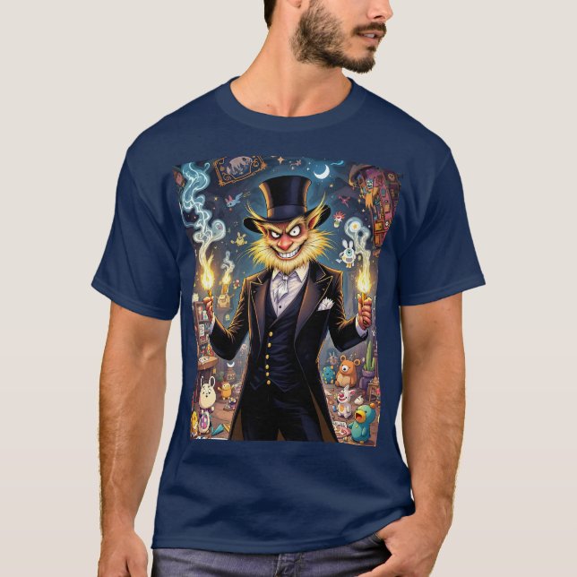 T-shirt Fantasy Cute Super Villain Toys (Devant)