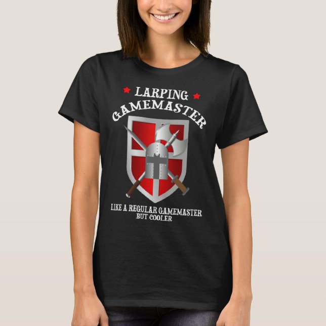 T-shirt Fantasy Role Playing Quote for Swordfighting and L (Devant)