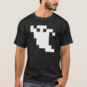 T-shirt Fantôme à 8 bits pour pixels