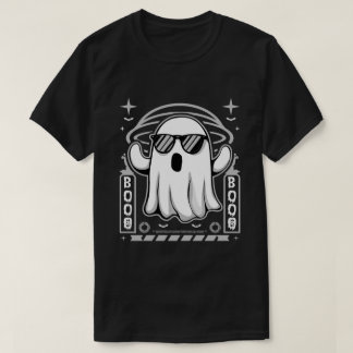 T-shirt Fantôme cool Avec Lunettes de soleil Éffrayant Boo