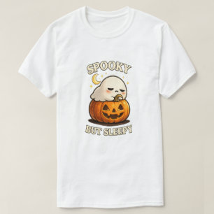 T-shirt Fantôme de citrouille d'Halloween mignon mais endo