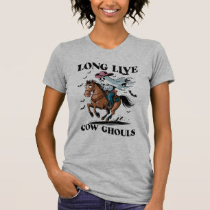 T-shirt Fantôme de Cowboy à cheval Halloween