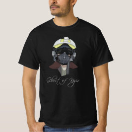 T-shirt Fantôme de Kiev. Un pilote défenseur de Kiev.