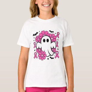 T-shirt Fantôme de sensibilisation au cancer du sein avec 