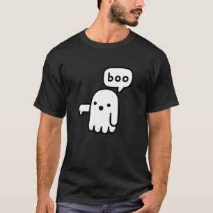 T-shirt Fantôme Drôle De Désapprobation Boo !