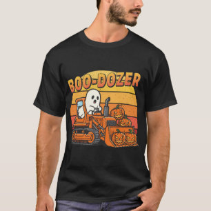 T-shirt Fantôme drôle d'Halloween Boo Dozer
