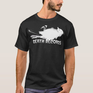 T-shirt Fantôme Du Paradise Death Records Logo Classi