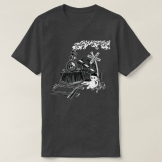 T-shirt fantôme et gravier