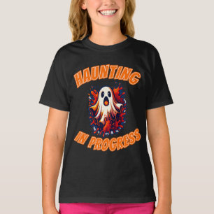 T-shirt Fantôme Halloween Drôle et Effrayant en Action