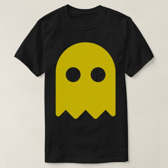 T-shirt Fantôme jaune (Design devant)