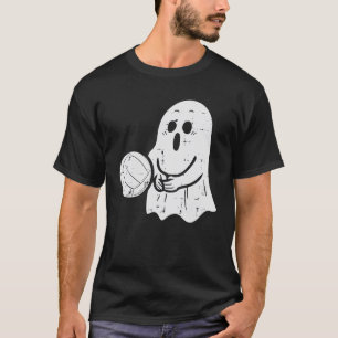 T-shirt Fantôme Jouer Volleyball Drôle Costume Halloween