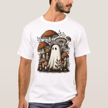 Fantôme lunaire dans la forêt de champignons Graph