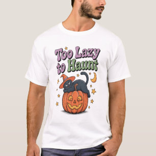 T-shirt Fantôme Paresseux d'Halloween