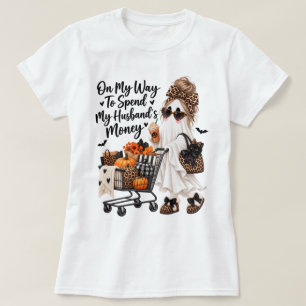 T-shirt Fantôme sur mon chemin pour dépenser l'argent de m