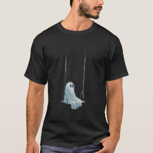 T-shirt Fantôme sur une couture mignonne Costume d'Hallowe