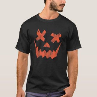 T-shirt Fantôme Visage I Halloween Éffrayant I Costume I