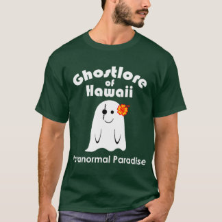 T-shirt Fantômes d'Hawaii Paradis Tatouage Fantôme Oversiz