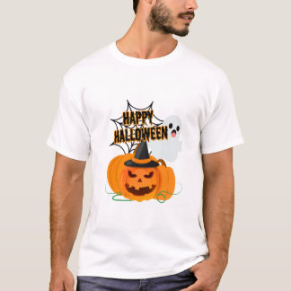 T-shirt fantômes et chemise citrouille halloween