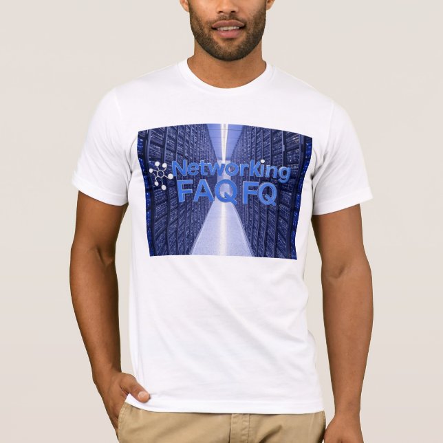 T-shirt FAQ sur les réseaux (Devant)