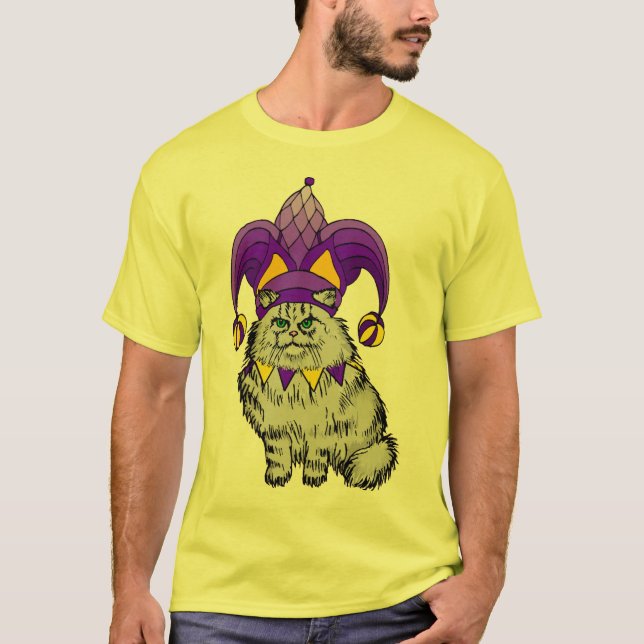 T-shirt Farceur de chat (Devant)