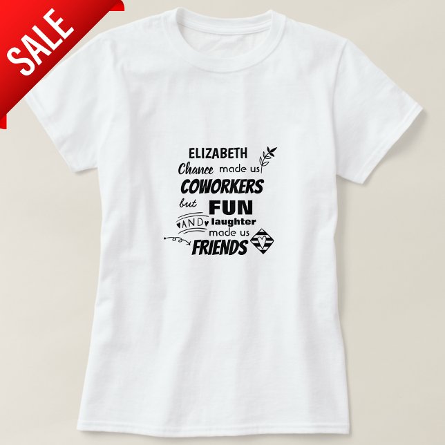 T-shirt Farewell Coworker Boss - nous sommes amis Custom (Créateur téléchargé)