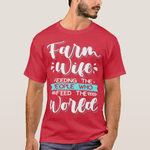 T-shirt Farmer Femme Conception Pour Les Femmes De Pays No